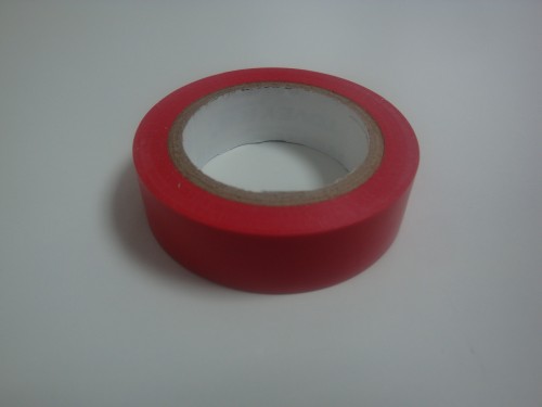 Taśma izolacyjna PVC 15 mm x 10 y (czerwona)